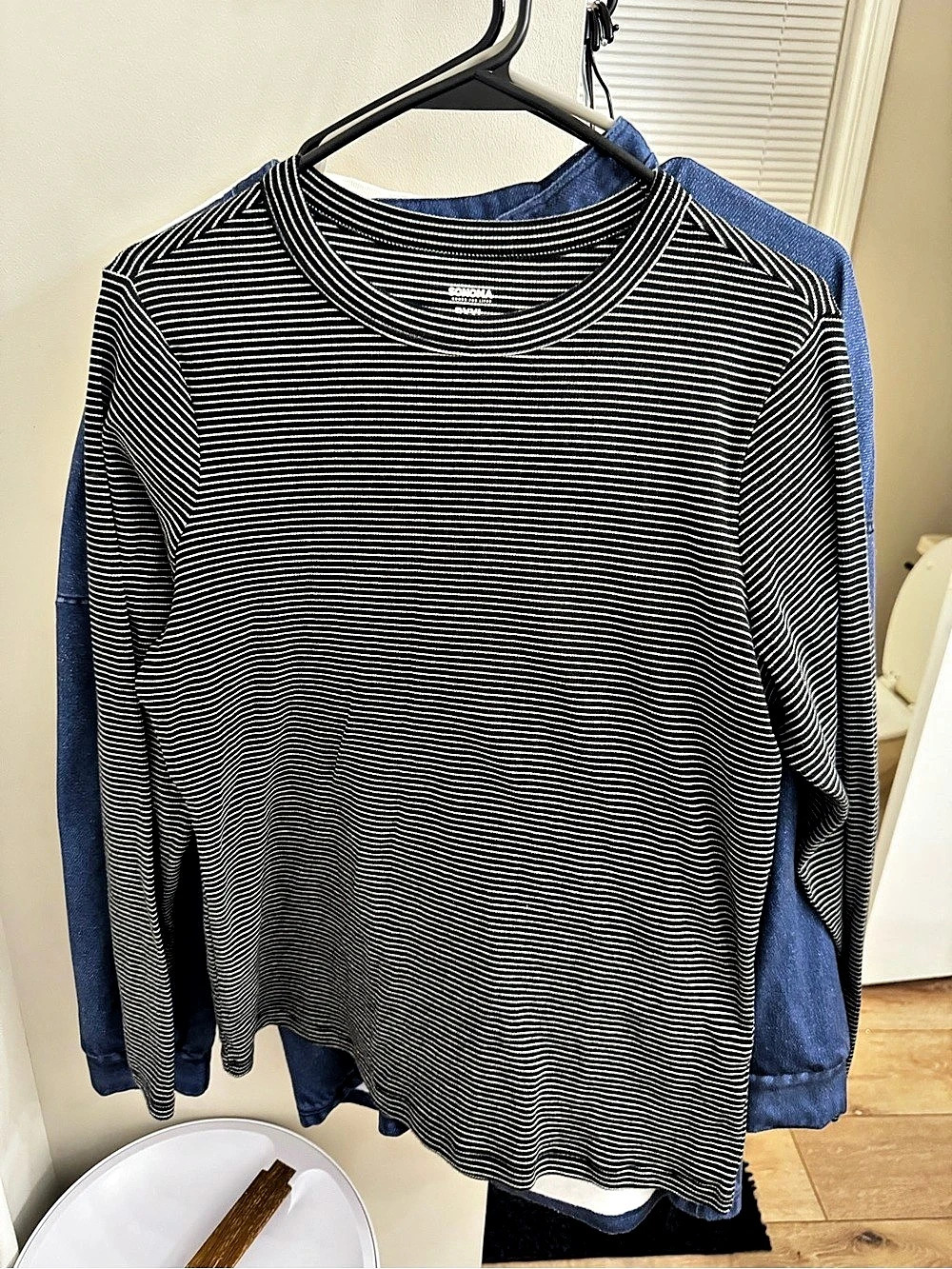 SONOMA Striped Long Sleeve Tee